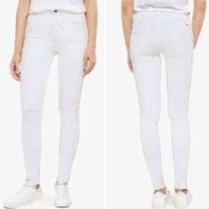 JOE'S JEANS The Charlie High Rise Skinny Jeans White Size 32